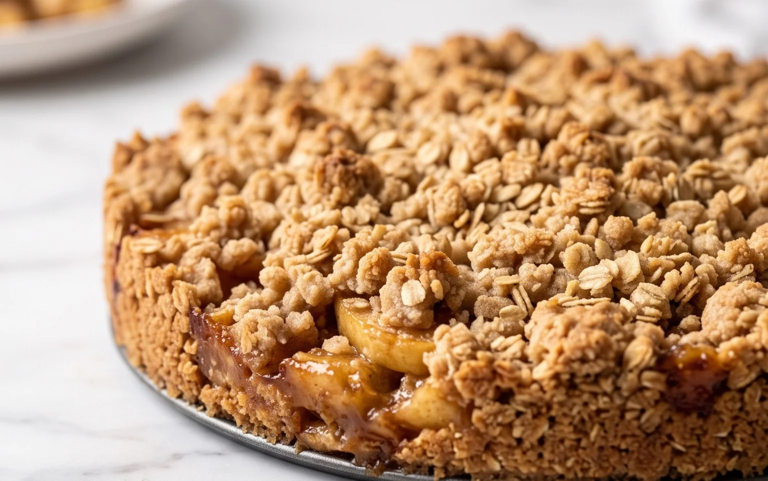 Einfacher Apfel-Crumble: Klassiker gelingt immer